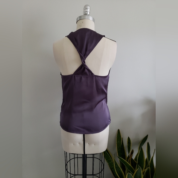 BEBE asymmetrical cowl wrap top - Picture 4 of 9